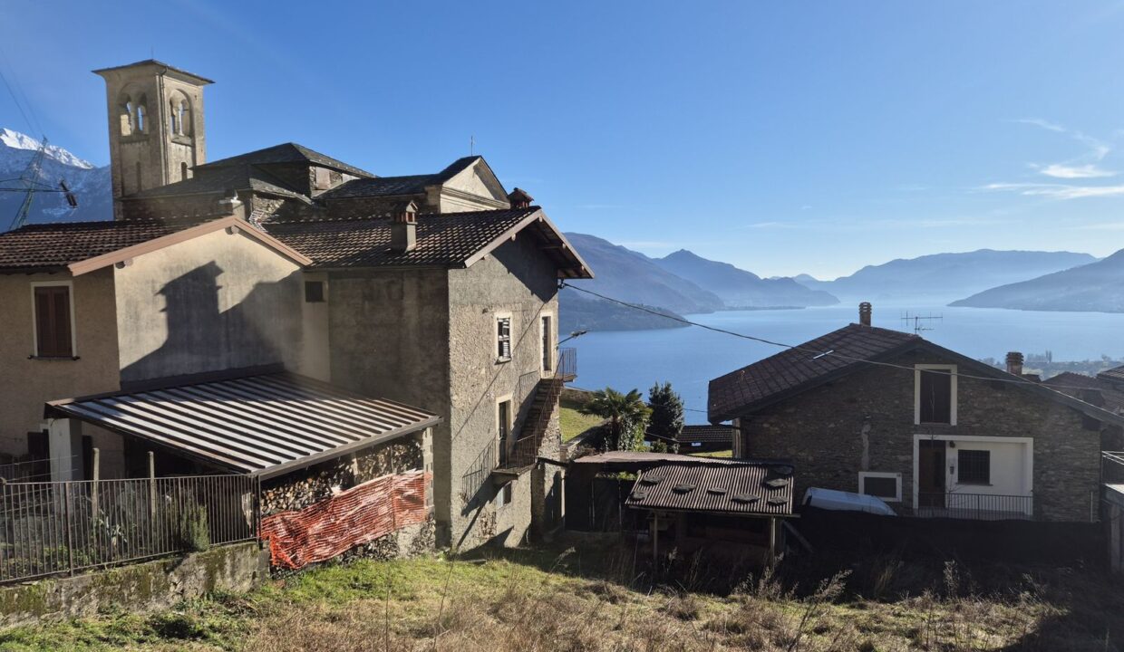 Gravedona ed Uniti Casa Da Ristrutturare Vista Lago