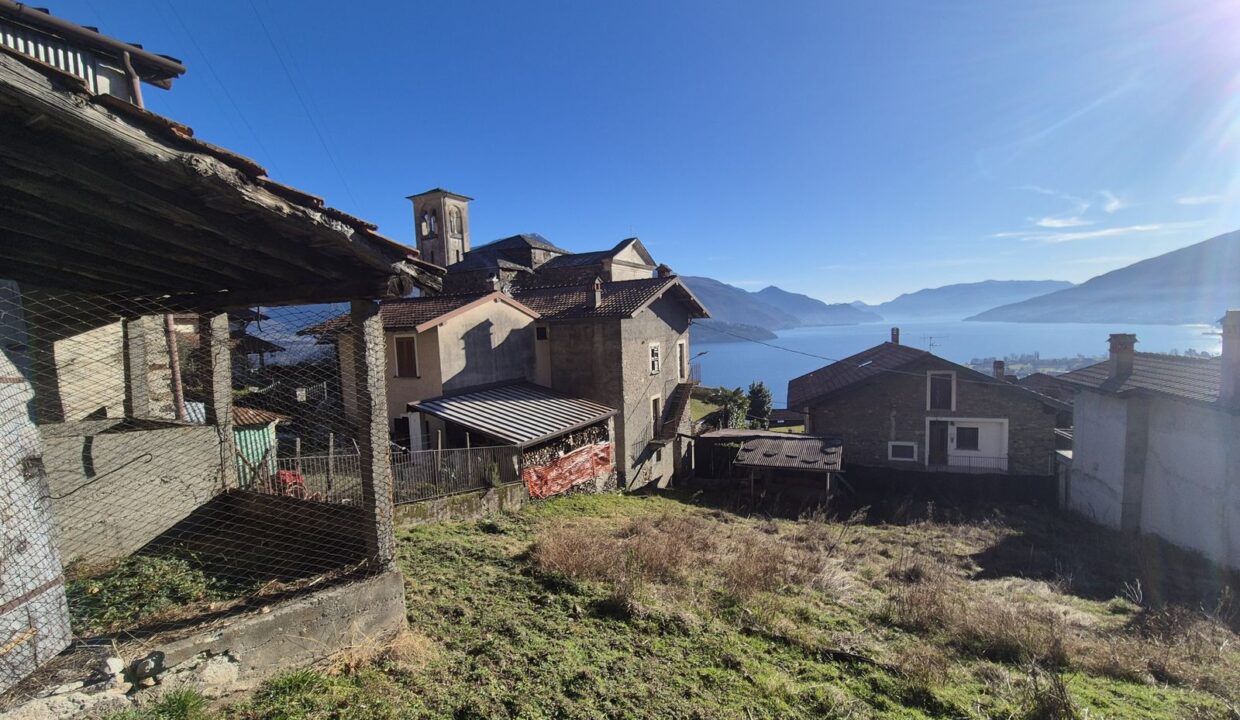 Gravedona ed Uniti Casa Da Ristrutturare Vista Lago