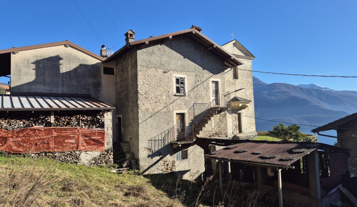 Gravedona ed Uniti Casa Da Ristrutturare Vista Lago