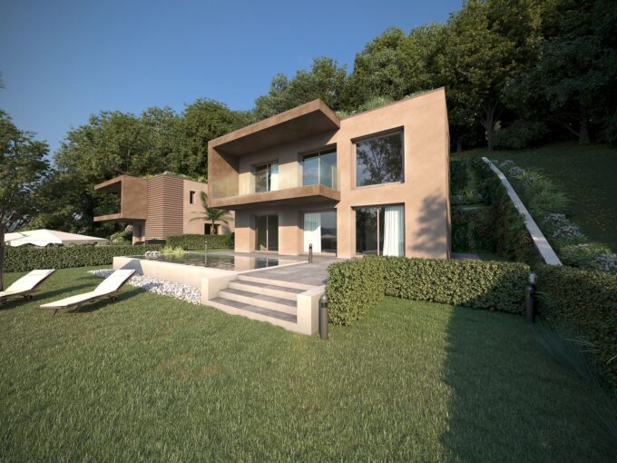 Gera Lario Ville con Piscina Privata e Vista Lago