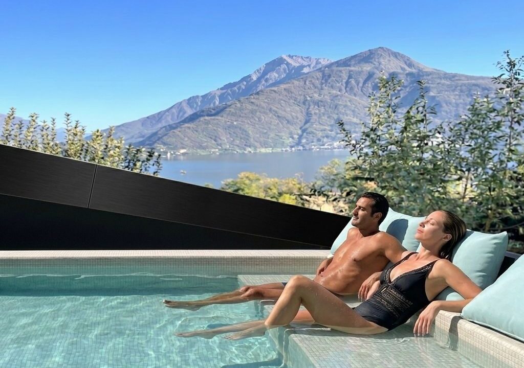 Lago Como Musso Ville Moderne con Giardino
