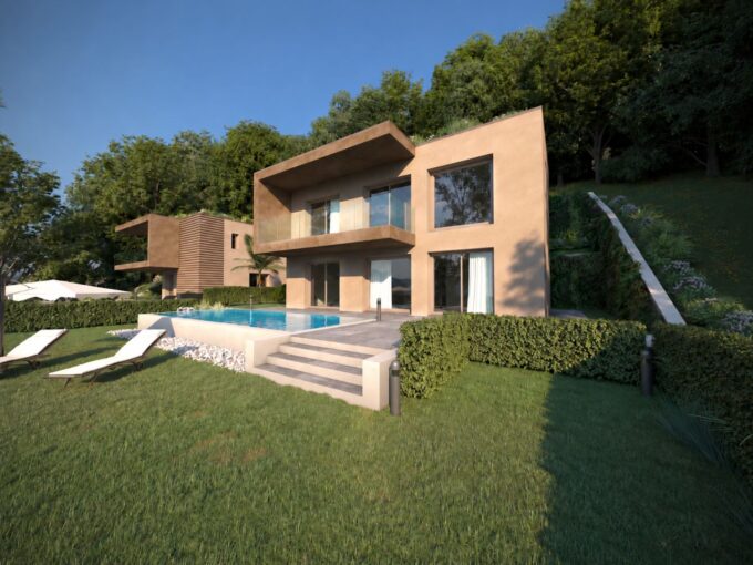 Gera Lario Ville con Piscina Privata